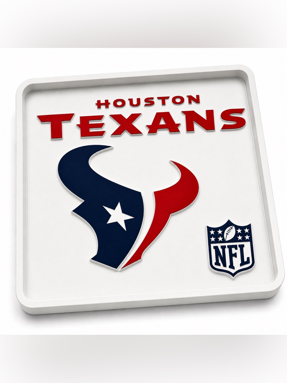 Houston Texans NFL Pocket Dump Tray - For Keys, Wallet, Money, Etc